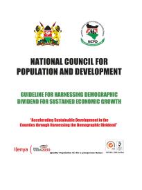 Kenya County Guidelines for Harnessing Demographic Dividend 2019