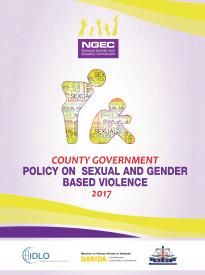 Kenya NGEC Model Policy on GBV for County Govts 2017
