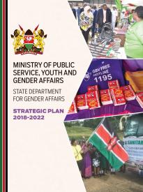 Kenya State Dept for Gender Affairs-Strategic Plan 2018-2022