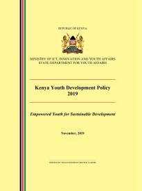 Kenya Youth Development Policy-2019