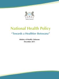 National Health Policy - Botswana