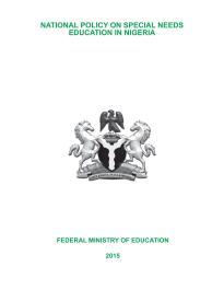National Policy on Special Needs Education
